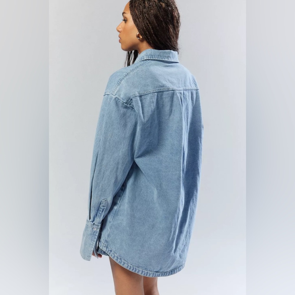 SALE TODAY ONLY! Urban Outfitters Lioness Off Duty Denim Shirt - Picture 3 of 16